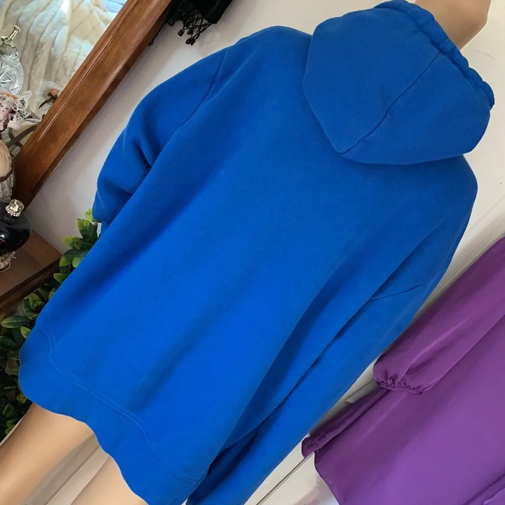 Reebok Hoodie pullover blue jacket tunic top size extra large - Picture 9 of 11